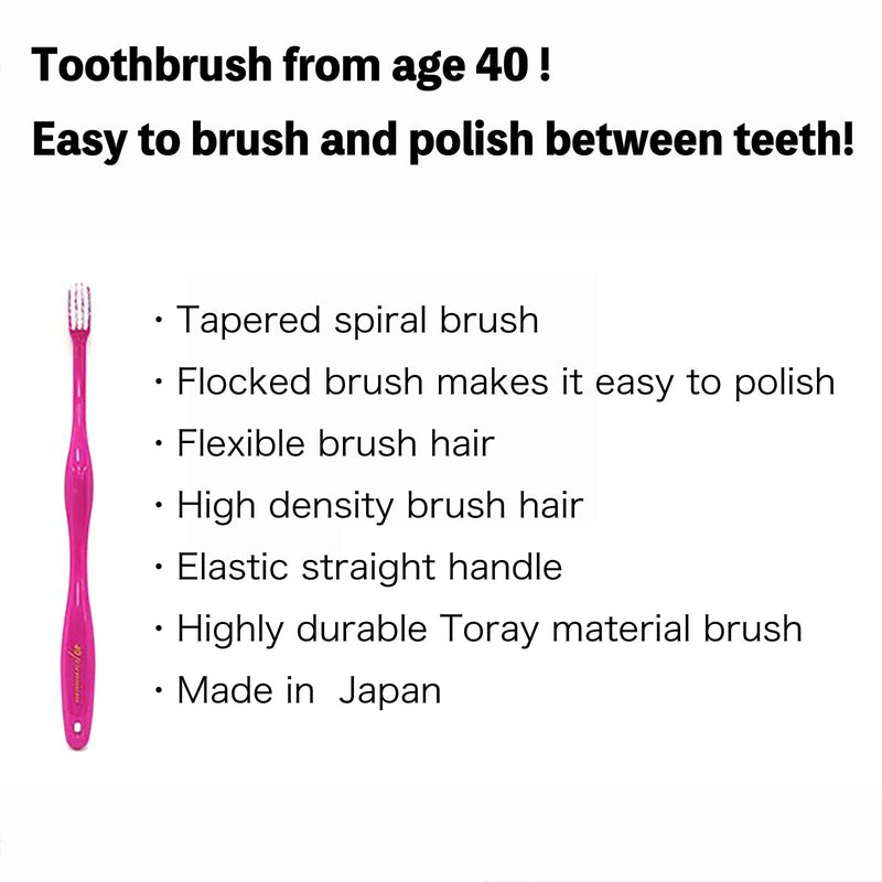 Premium Toothbrush from age 40 - 6 piece pack