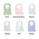 Pocketable Gauze Bib [5pc set]