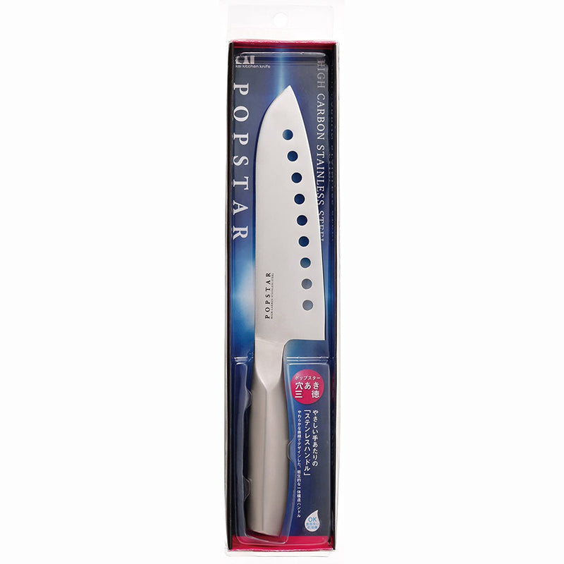 Perforated Santoku Knife Pop Star AB5115