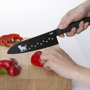 Santoku Knife Nyammy Cat 165mm (6.5 inches) AB5801