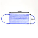 Picool Color Non-woven Mask [BLACK] PFM-010 40 box set (total 2000pc) 3ply VFE BFE PFE Tested