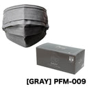 Picool Color Non-woven Mask [GRAY] PFM-009 40 box set (total 2000pc) 3ply VFE BFE PFE Tested