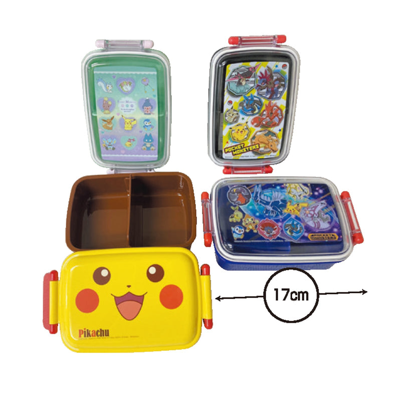 Pokemon Square Lunch Box - 4 kinds Assort